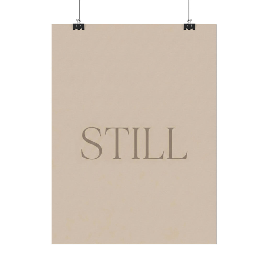 Still – Minimalist Nursery Wall Art