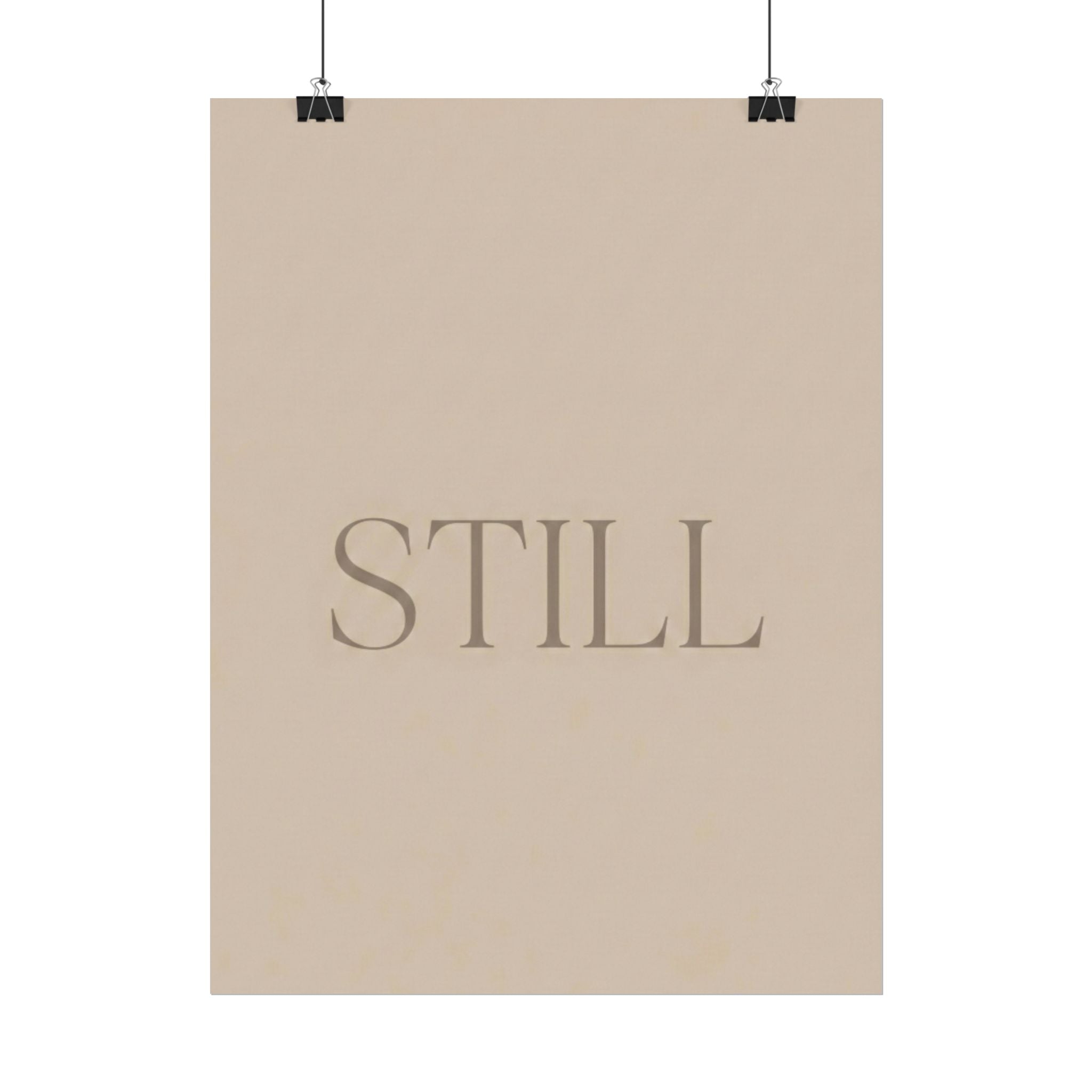 Still – Minimalist Nursery Wall Art