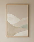 Soft Hills – Minimalist Nursery Wall Art